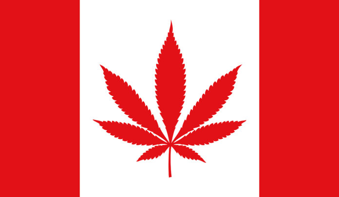 Canadian Cannabis Flag mgretailer