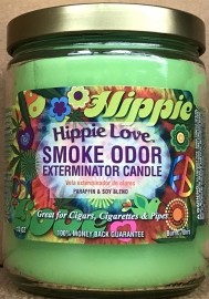 Hippie Love Odor Eliminator Candle