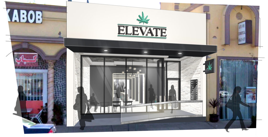 Elevate dispensary, Megan Stone, The High Road Design Studio, mg magazine