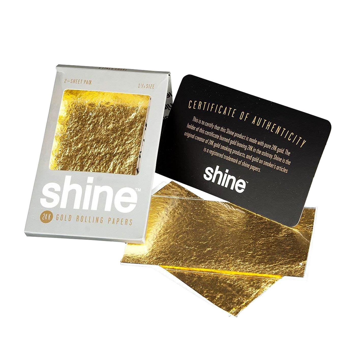 Shine 24K Gold Papers Shine 24K Gold Papers (ShineRollingPapers.com)