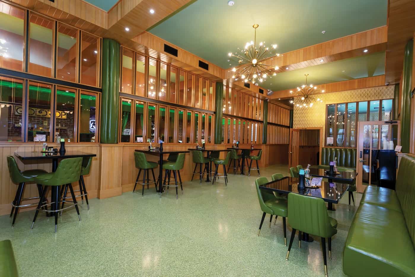 Moe Greens cannabis lounge area