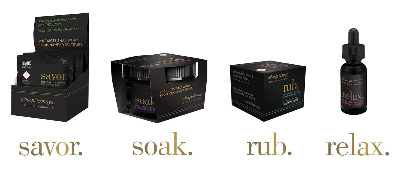 Whoopi & Maya cannabis products