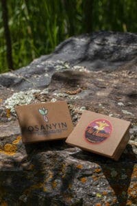 Osanyin product in sustainable Sana Packaging