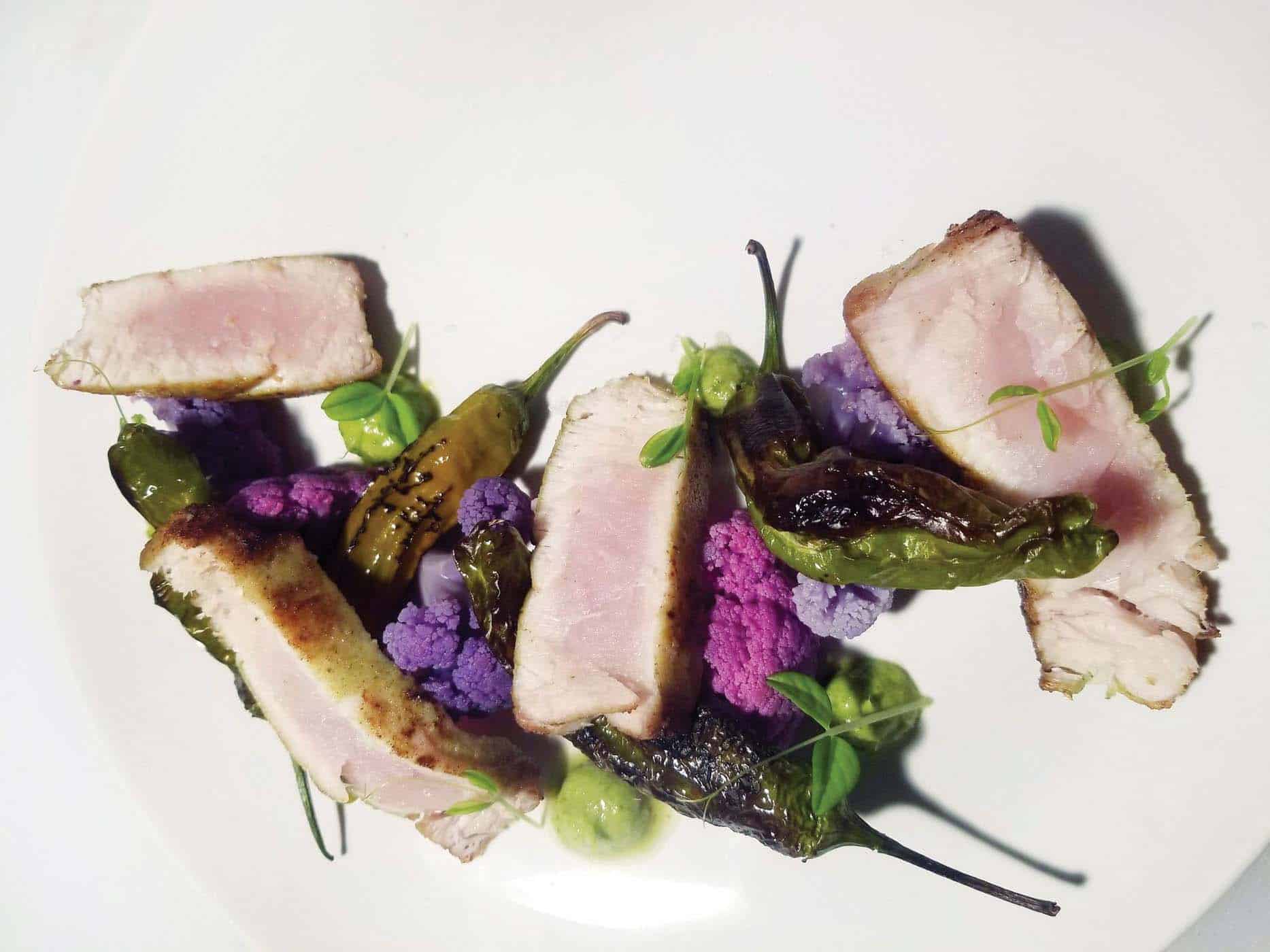 cannabis cuisine ahi tuna