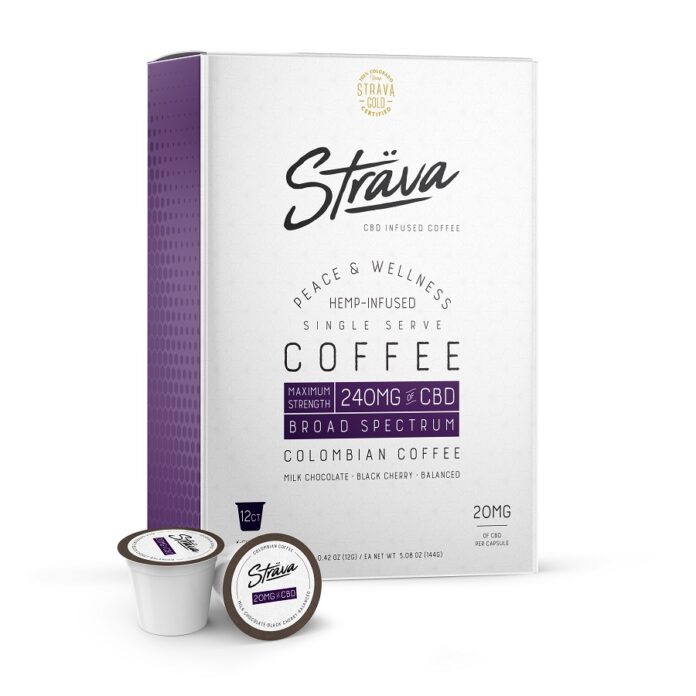 Strava-Craft-Coffee-K-Cups-12pk-240mg-CBD-Products-mg-magazine-mgretailer