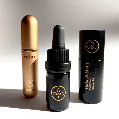 MakeandMary-CBD-Wellness-Trio-mg-magazine-mgretailer-420-products