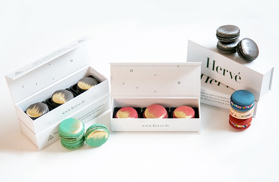 Herve-Macarons-cannabis-luxury-products-mg-magazine-mgretailer