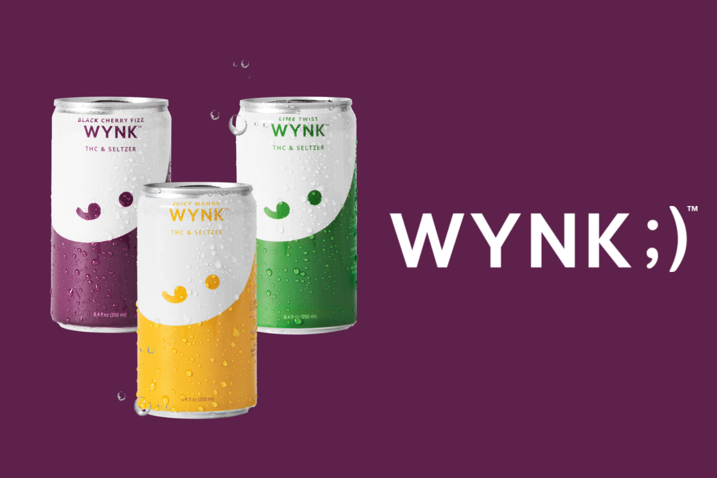 WYNK THC and CBD Infused Seltzers Now Available in Eight States