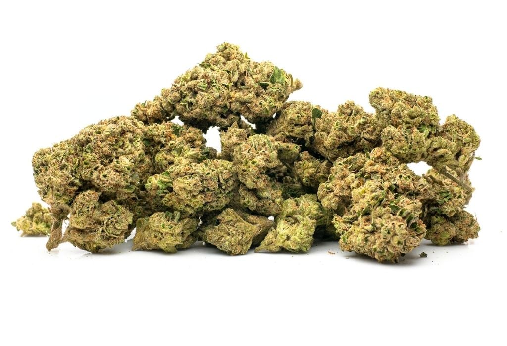 One ounce of cannabis flower